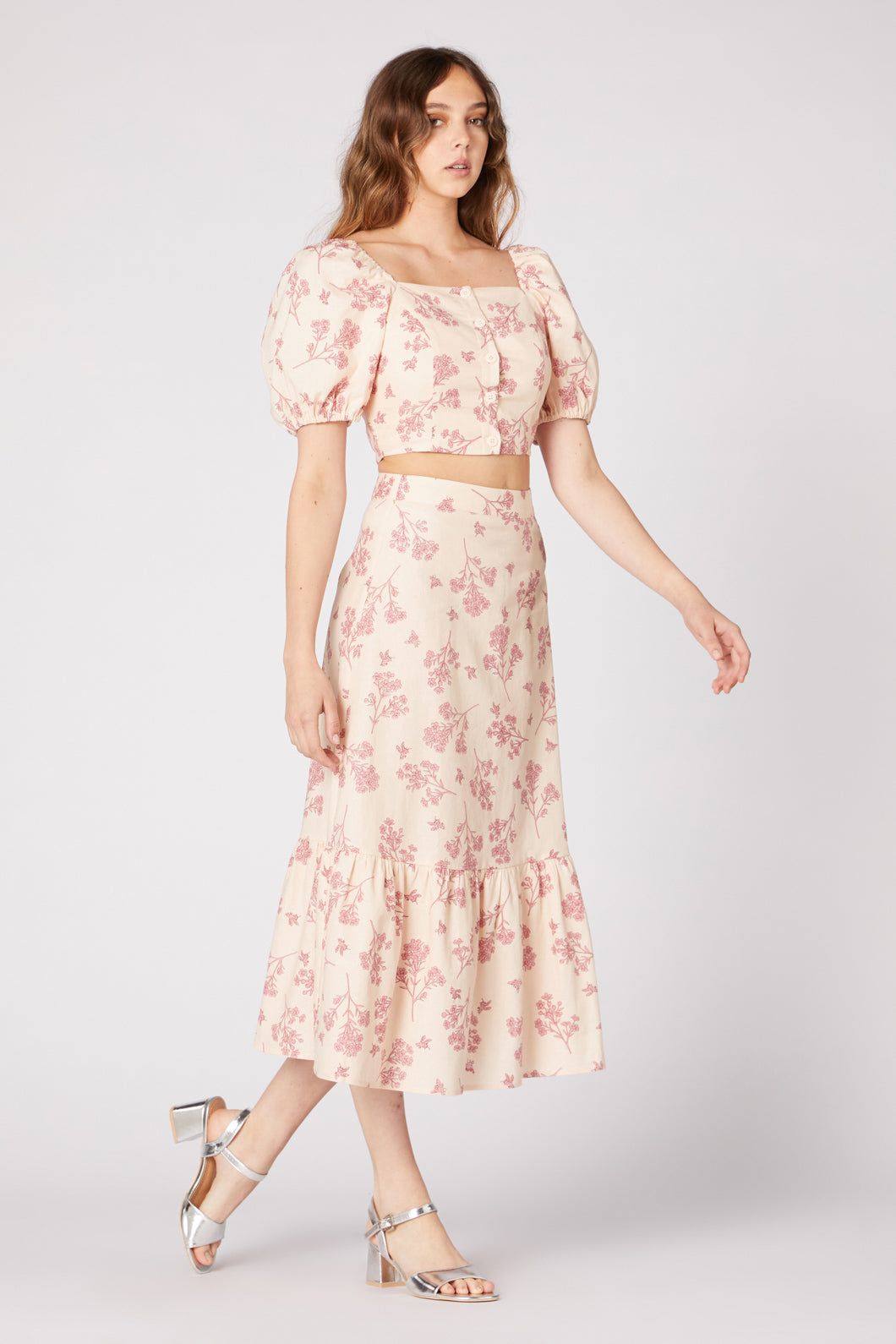 Bee Toile Crop Top sold by Princess Highway product image thumbnail 3