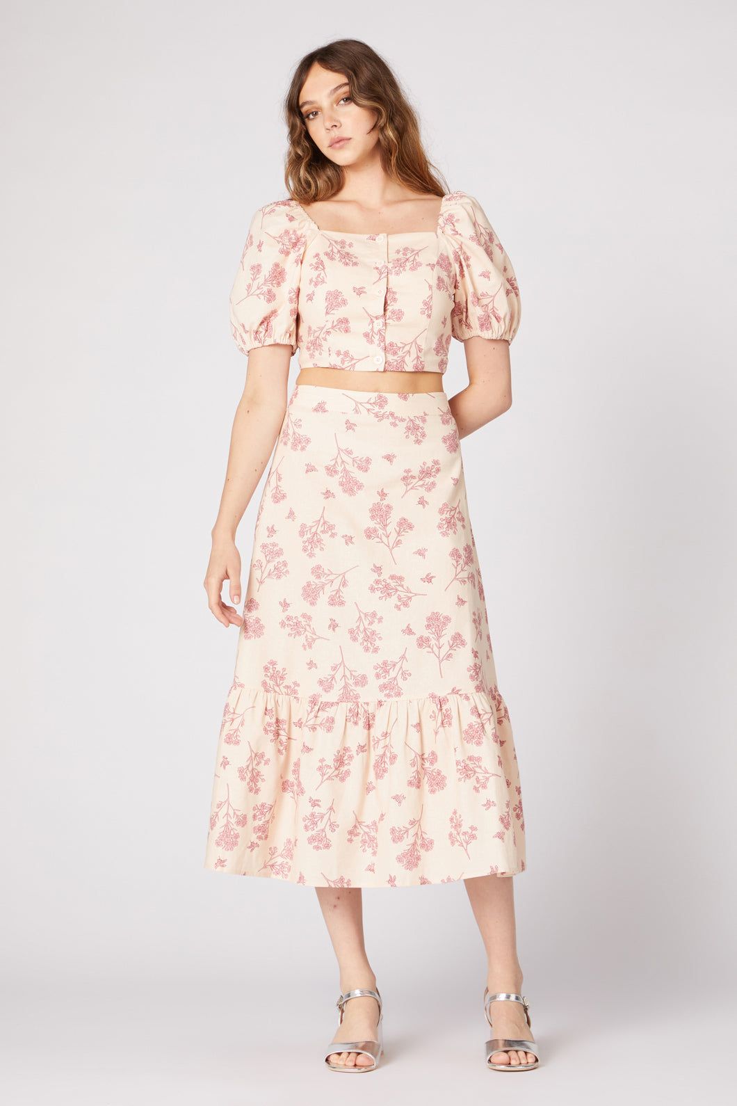 Bee Toile Crop Top sold by Princess Highway product image thumbnail 2