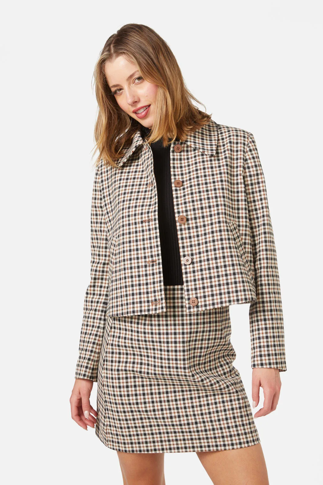 Claudia Check Skirt sold by Princess Highway product image thumbnail 4