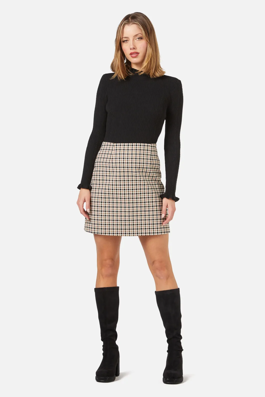 Claudia Check Skirt sold by Princess Highway product image thumbnail 2