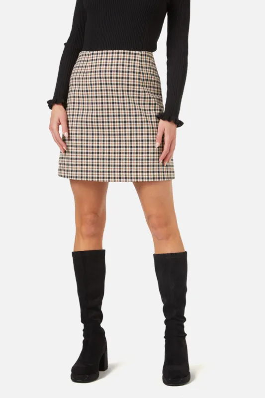 Claudia Check Skirt sold by Princess Highway