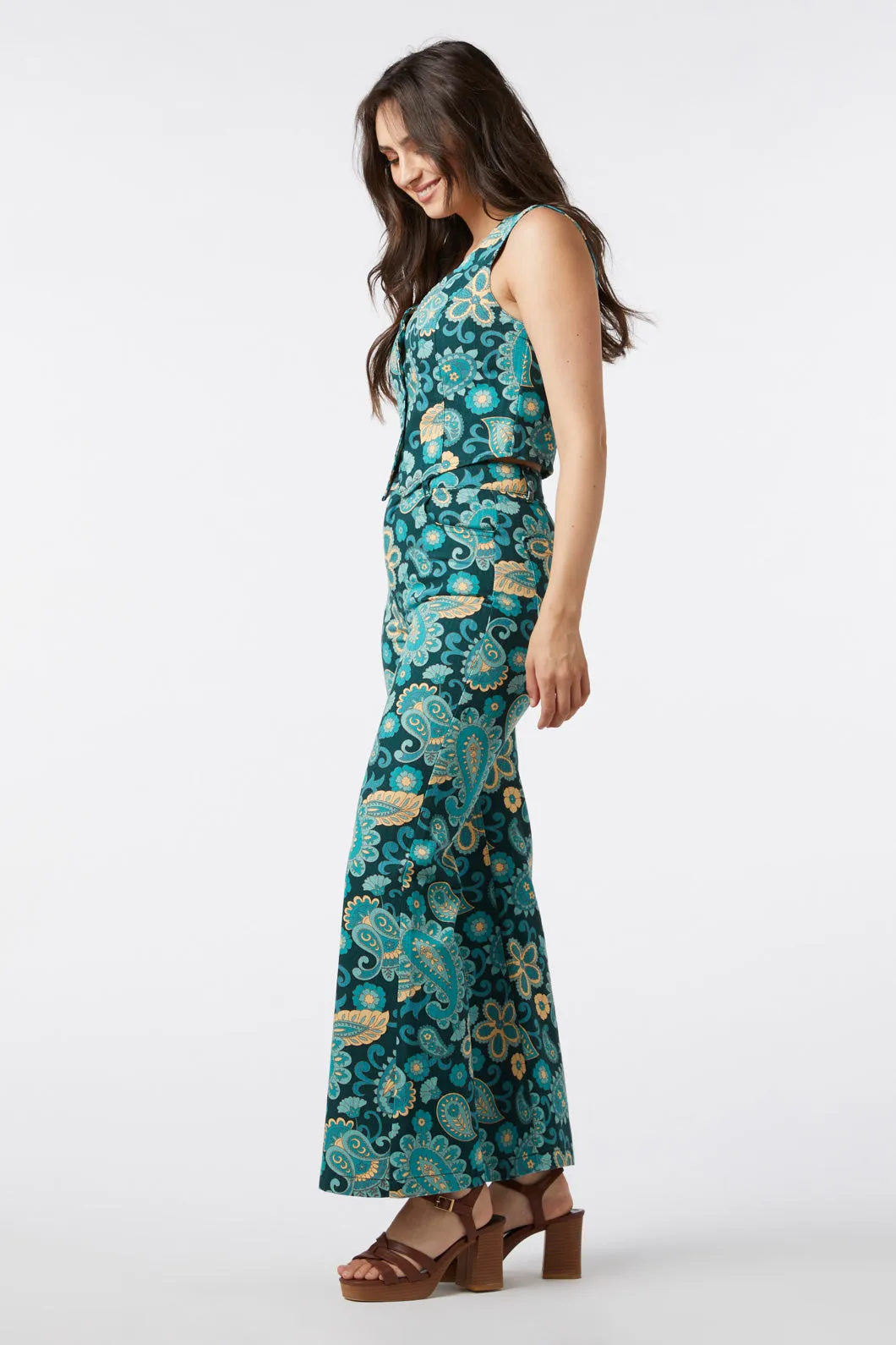 Sunset Paisley Vest sold by Princess Highway product image thumbnail 3