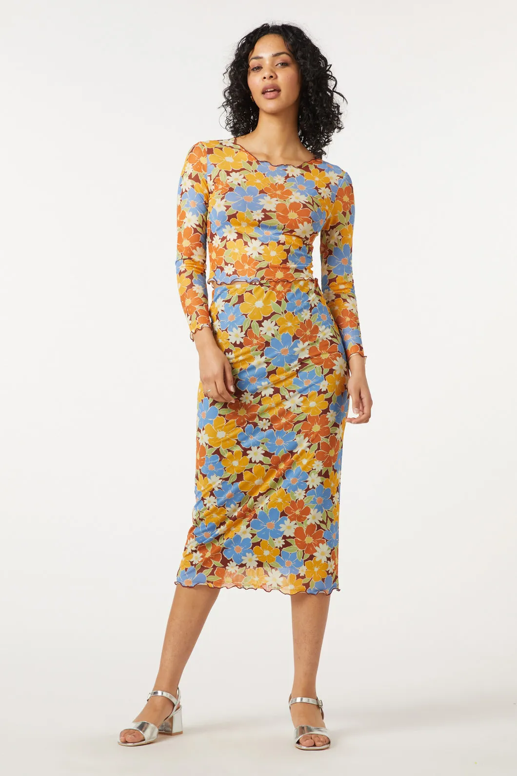 Edie Mesh Crop Top sold by Princess Highway product image thumbnail 2