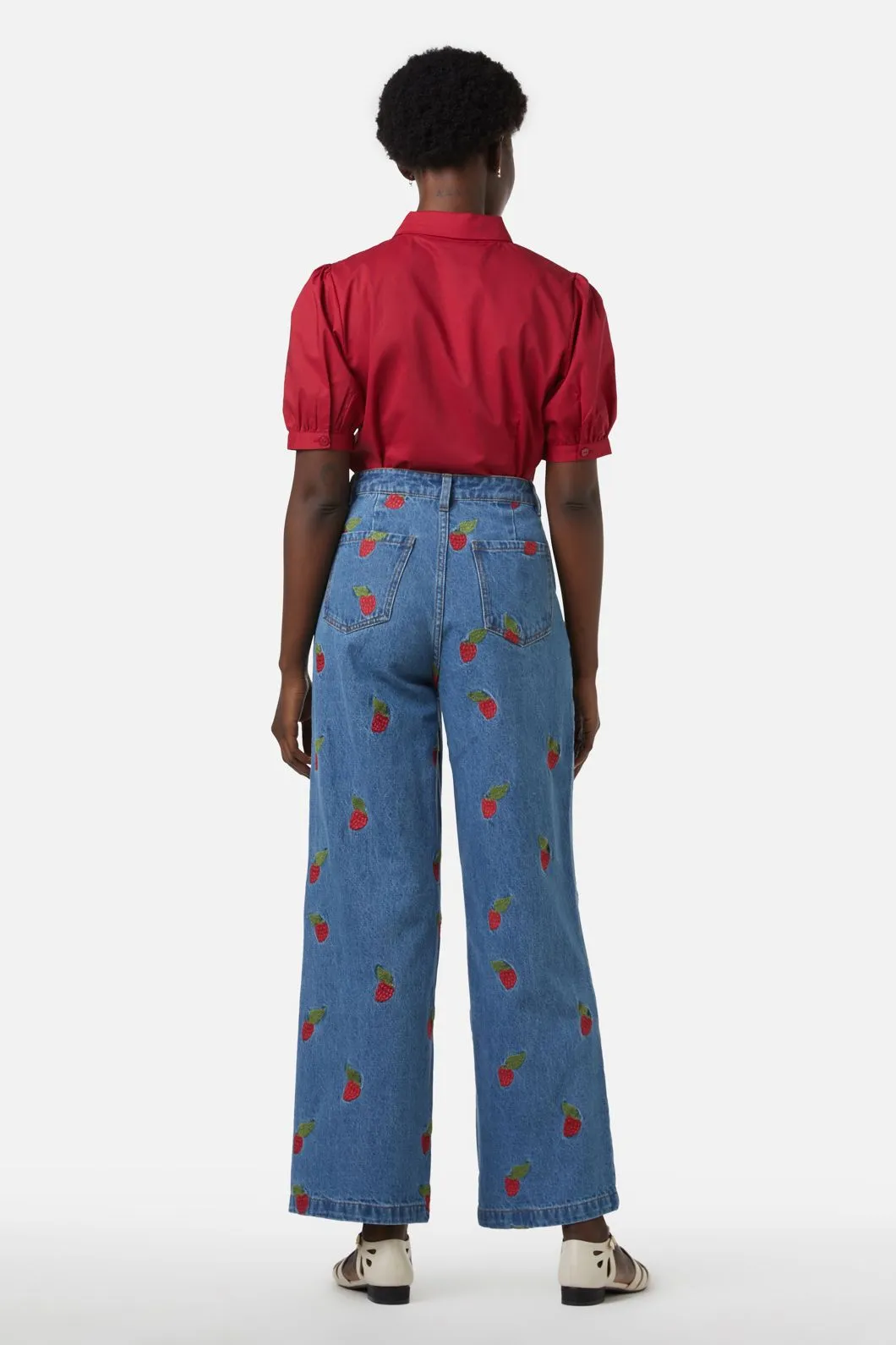 Berry Sweet Embroidered Jean sold by Princess Highway product image thumbnail 5