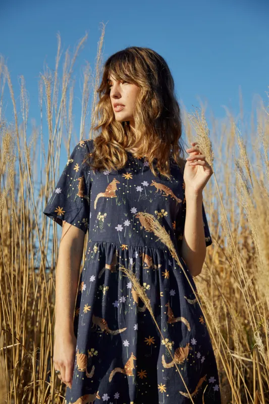 princess highway kookaburra dress Kookaburra Smock Dress Princess Highway