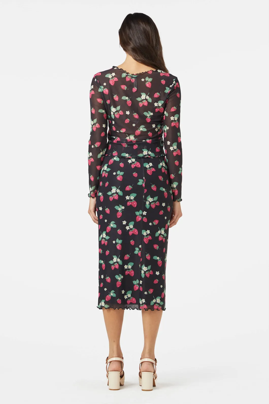 Strawberry Mesh Top sold by Princess Highway product image thumbnail 4