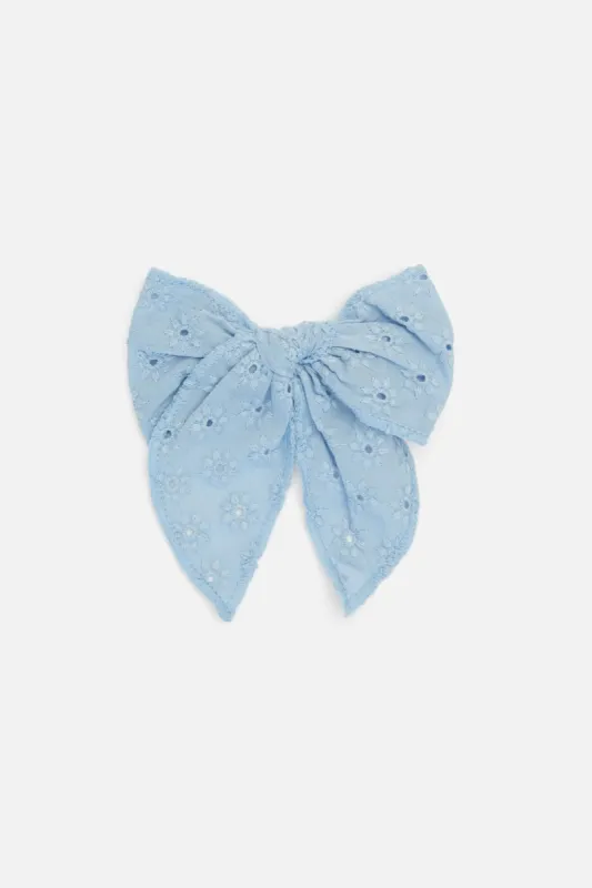Broderie Anglaise Bow sold by Princess Highway