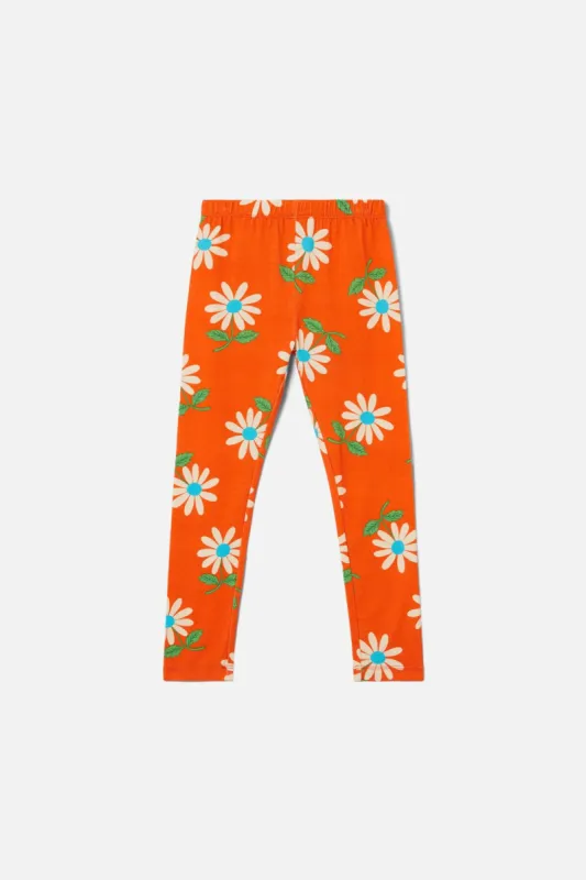 Swirly Daisy Kids Legging sold by Princess Highway