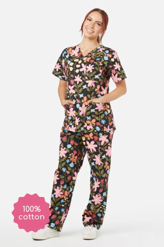 Gorgeous Spring Scrub Set sold by Princess Highway