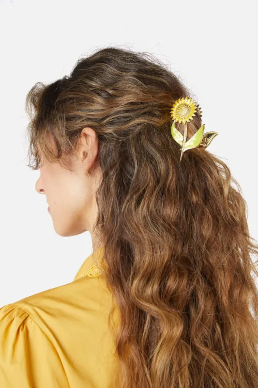 Sunflower Claw Clip sold by Princess Highway