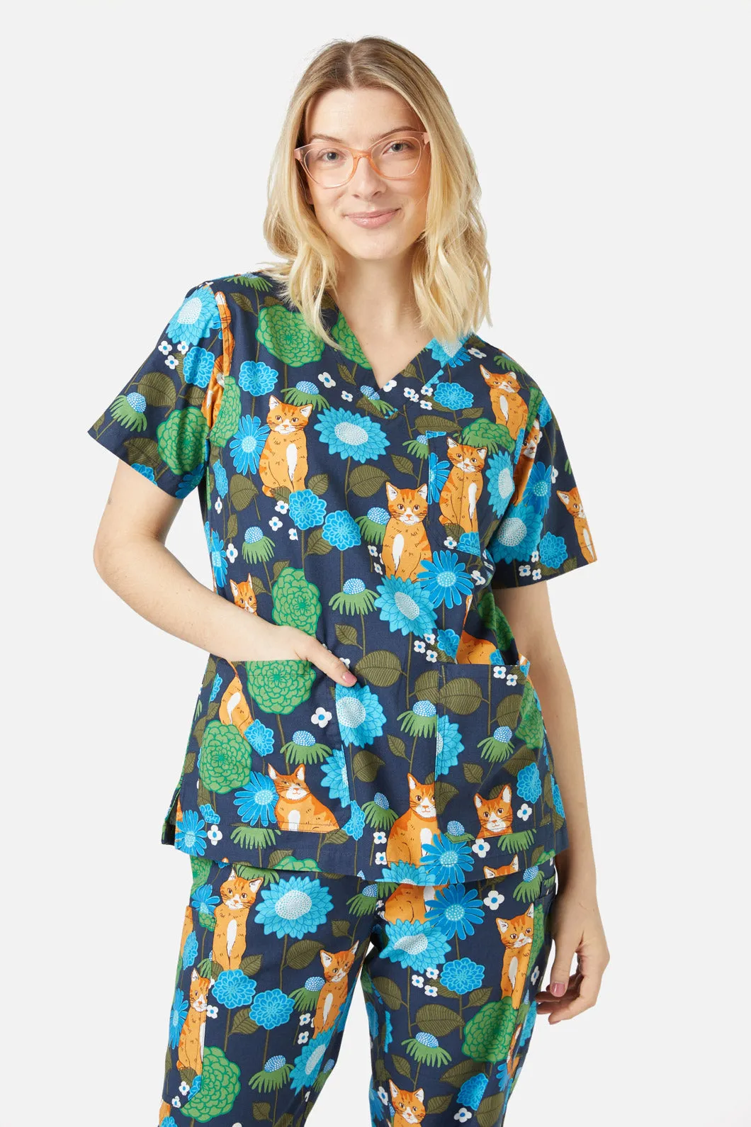 Meadow Cat Scrub Set sold by Princess Highway product image thumbnail 2