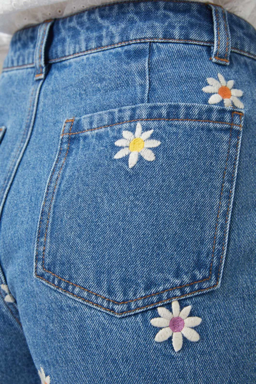Margo Daisy Embroidered Jean sold by Princess Highway product image thumbnail 5