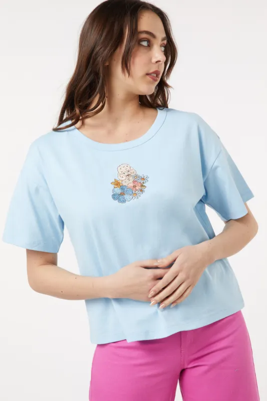 Poodle Emb T Shirt sold by Princess Highway