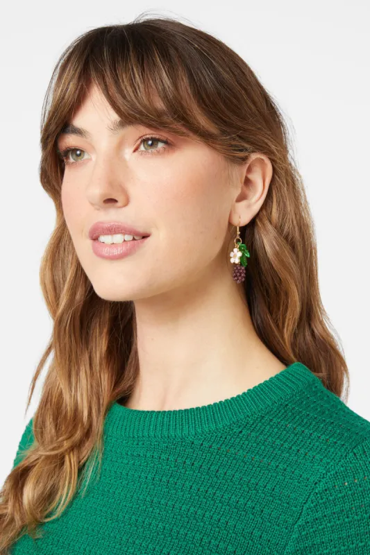 Purple Grape Earrings sold by Princess Highway