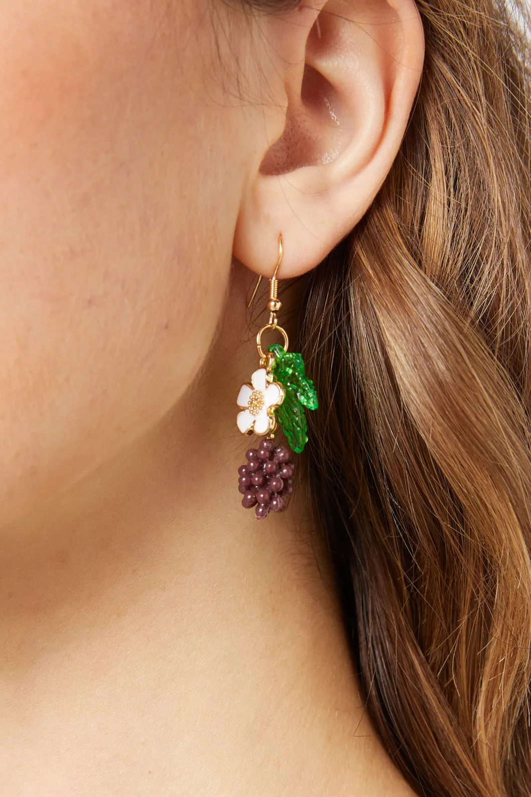 Purple Grape Earrings sold by Princess Highway product image thumbnail 4