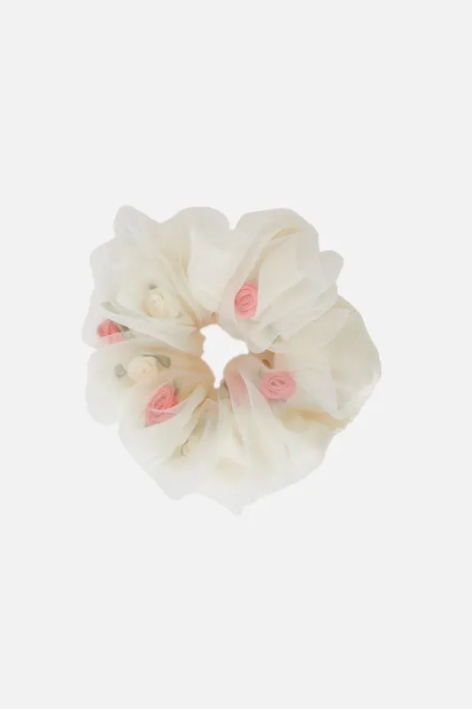 Sheer Rose Scrunchie sold by Princess Highway