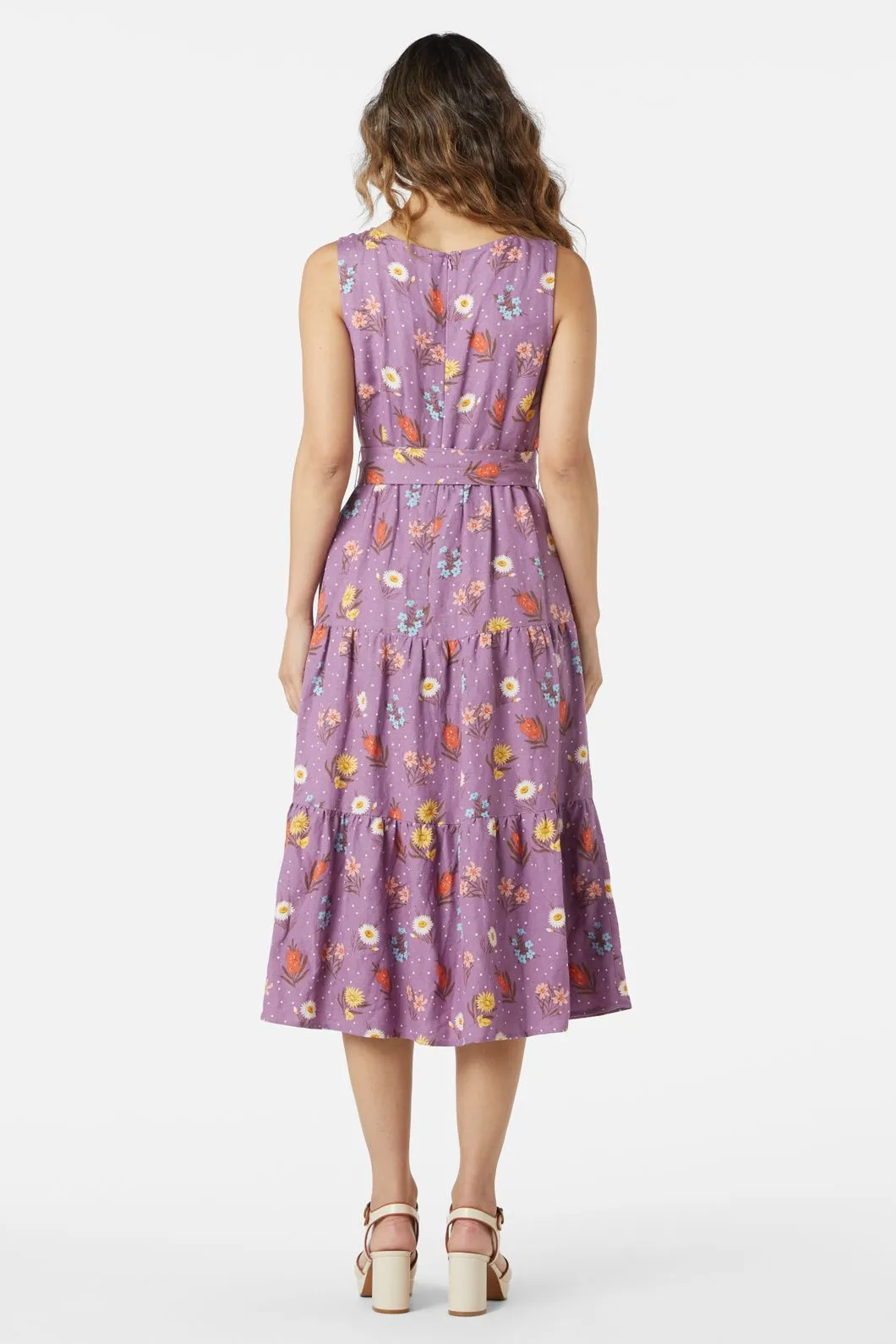 Mia Flora Midi Dress sold by Princess Highway product image thumbnail 4