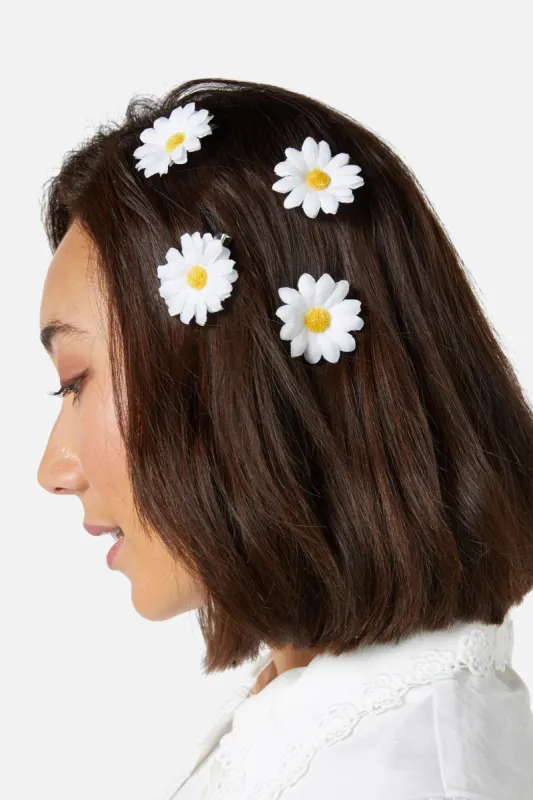 Small Daisies Hair Clip Set sold by Princess Highway