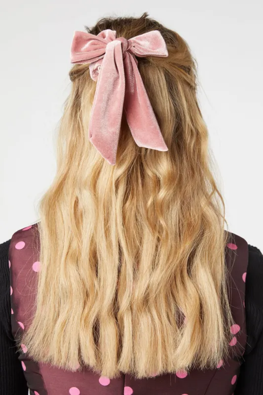 Velvet Bow Scrunchie sold by Princess Highway