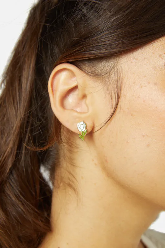 Small Tulip Earrings sold by Princess Highway