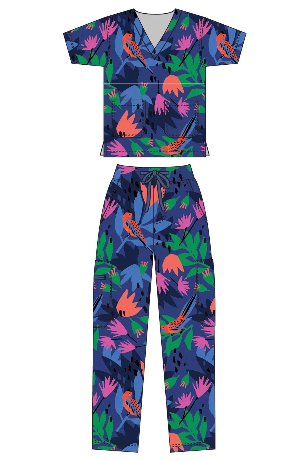 Roxanne Scrub Set sold by Princess Highway