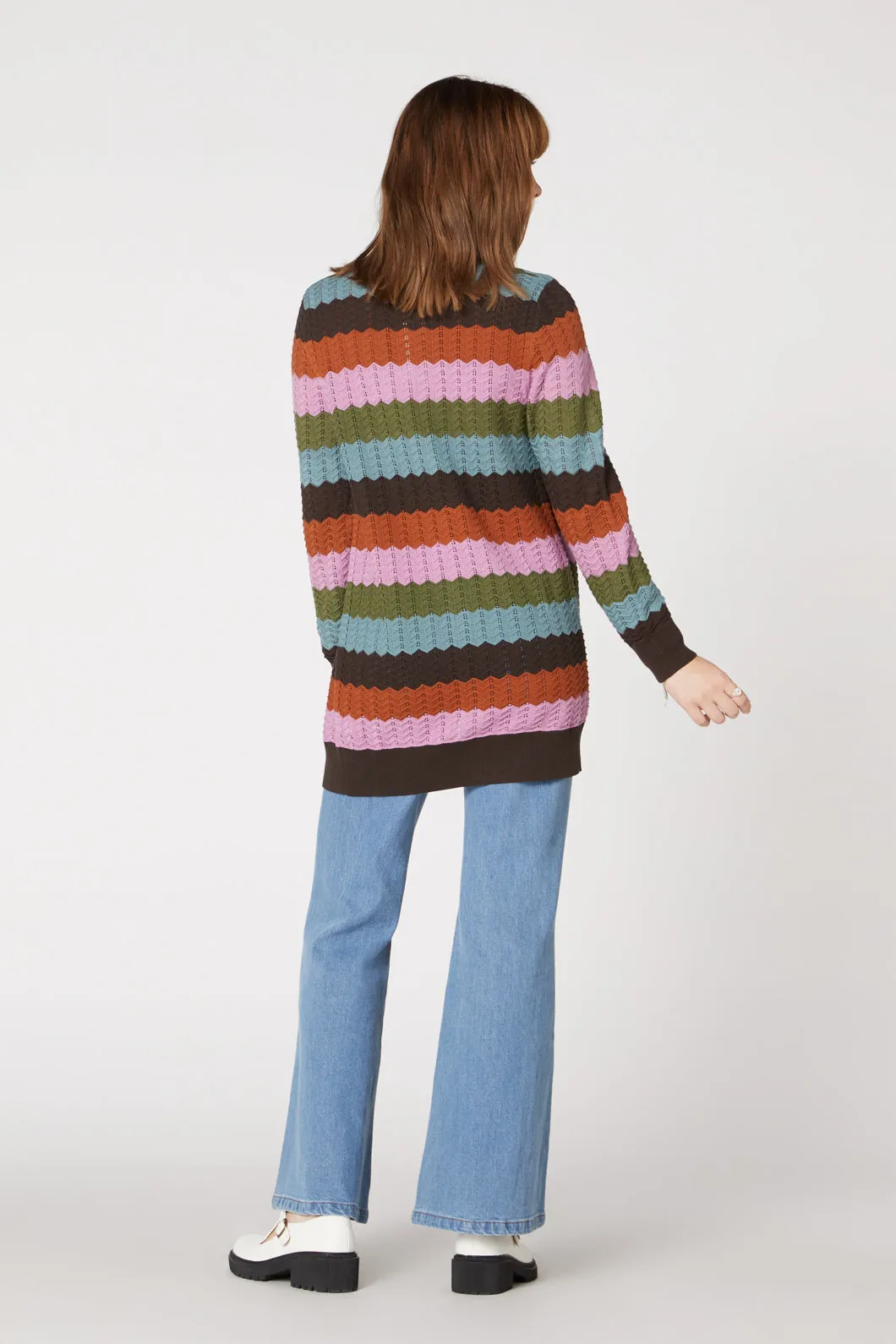 Chloe Stripe Cardi sold by Princess Highway product image thumbnail 4