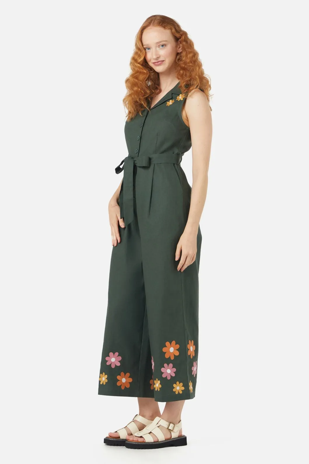 Sunny Retro Embroidered Jumpsuit sold by Princess Highway product image thumbnail 3