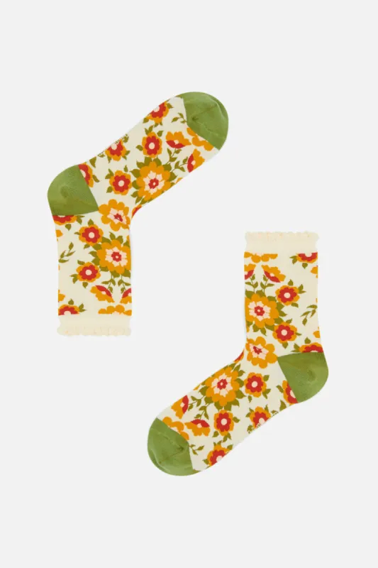 Folk Floral Socks sold by Princess Highway