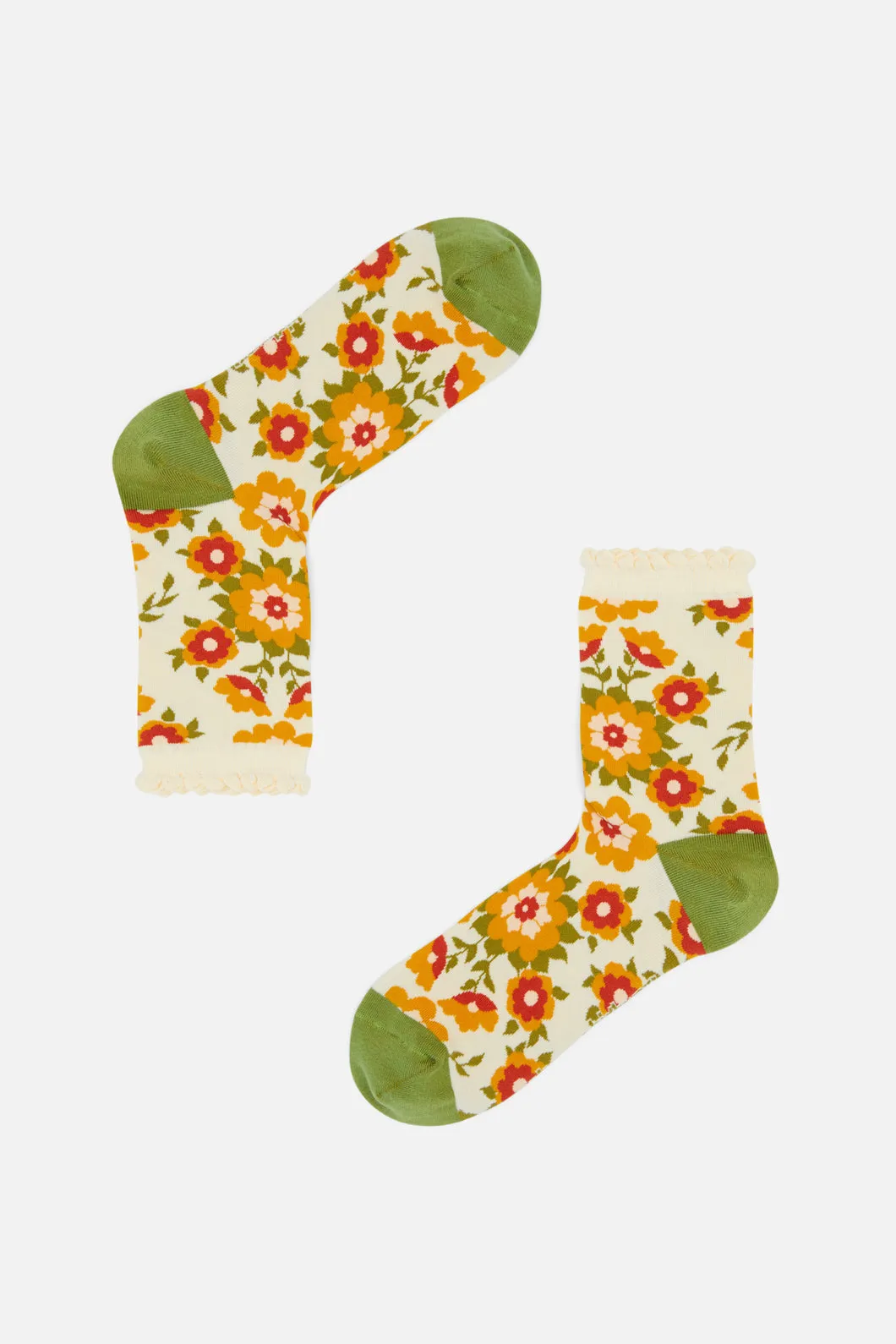 Folk Floral Socks sold by Princess Highway
