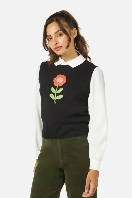 Belle Emb Knit Vest sold by Princess Highway