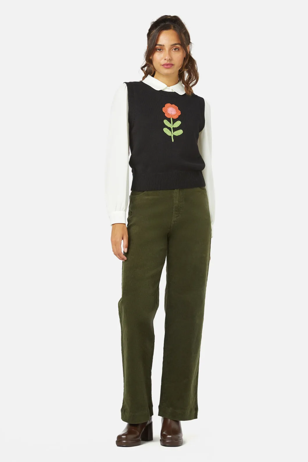 Belle Emb Knit Vest sold by Princess Highway product image thumbnail 2