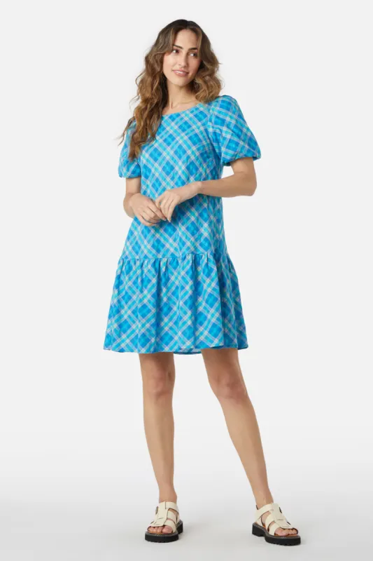 Miranda Check Mini Dress sold by Princess Highway