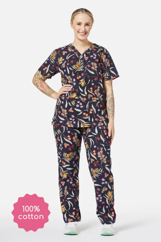 Golden Bugs & Flora Scrub Set sold by Princess Highway