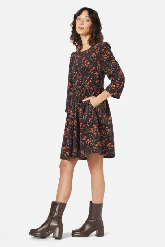 Mushrooms Sleeved Dress sold by Princess Highway
