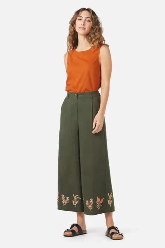 Enid Floral Embroidered Pant sold by Princess Highway