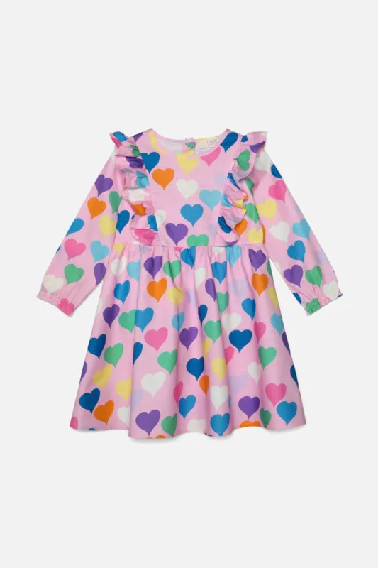 Love Heart Kids Dress sold by Princess Highway