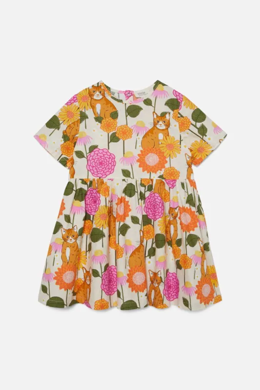 Meadow Cat Kids Dress sold by Princess Highway