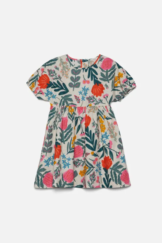 Eva Native Floral Kids Dress sold by Princess Highway
