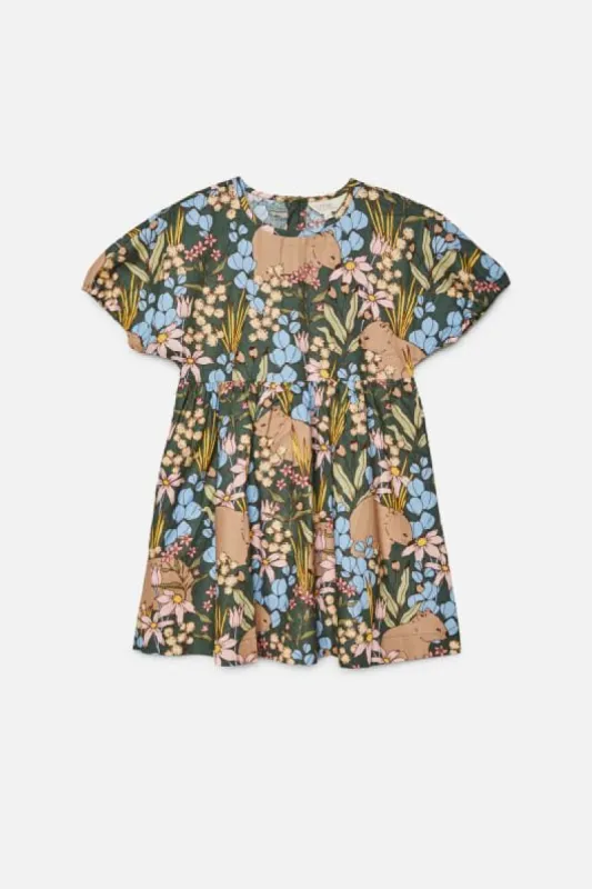 Wombat Garden Kids Dress sold by Princess Highway