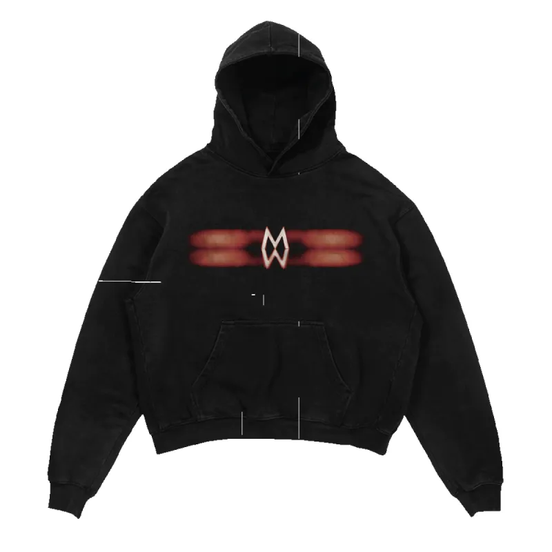 Blurry Live Photo Black Hoodie sold by Morgan Wallen