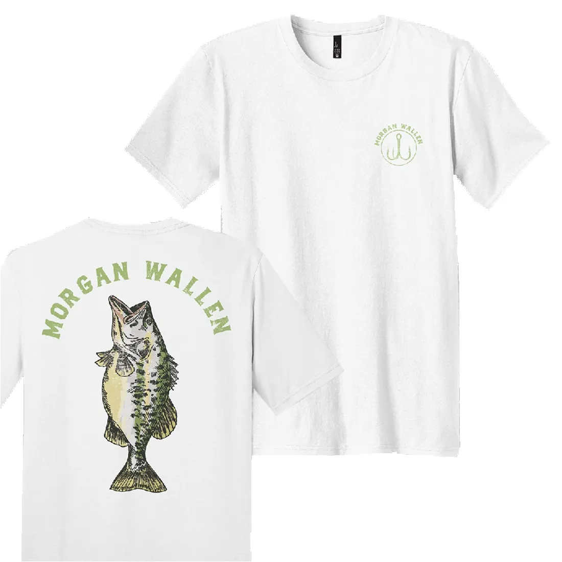 White Fish T-Shirt sold by Morgan Wallen