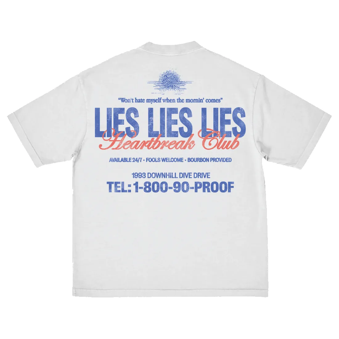 Lies Lies Lies T-Shirt sold by Morgan Wallen product image thumbnail 2