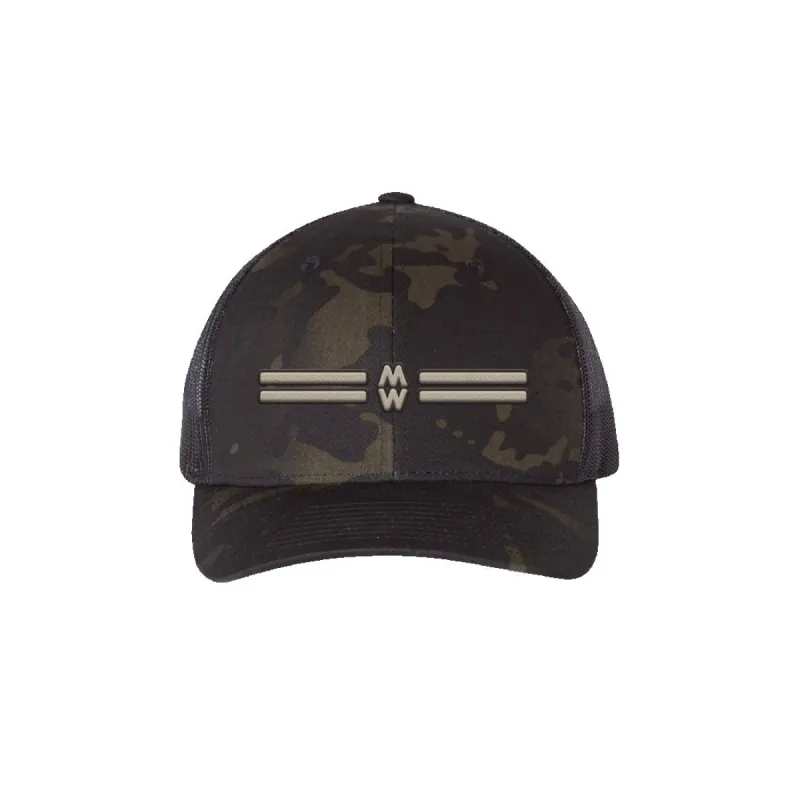 One Thing At A Time One Year Anniversary MW Logo Hat made by Morgan Wallen