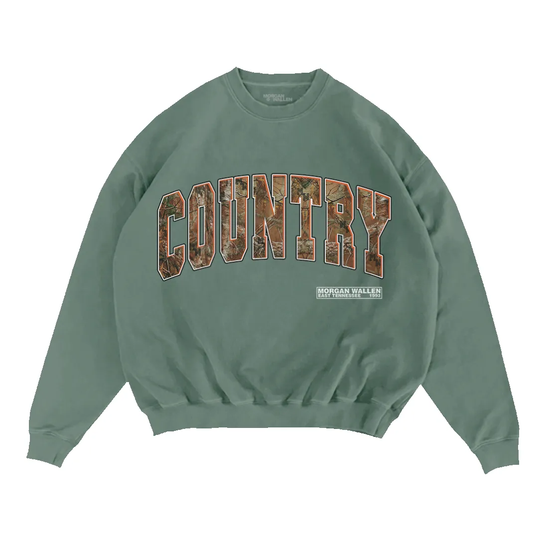 COUNTRY Crewneck sold by Morgan Wallen