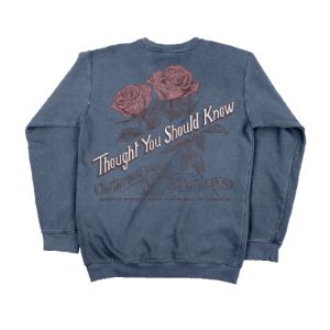 Thought You Should Know Navy Crewneck sold by Morgan Wallen