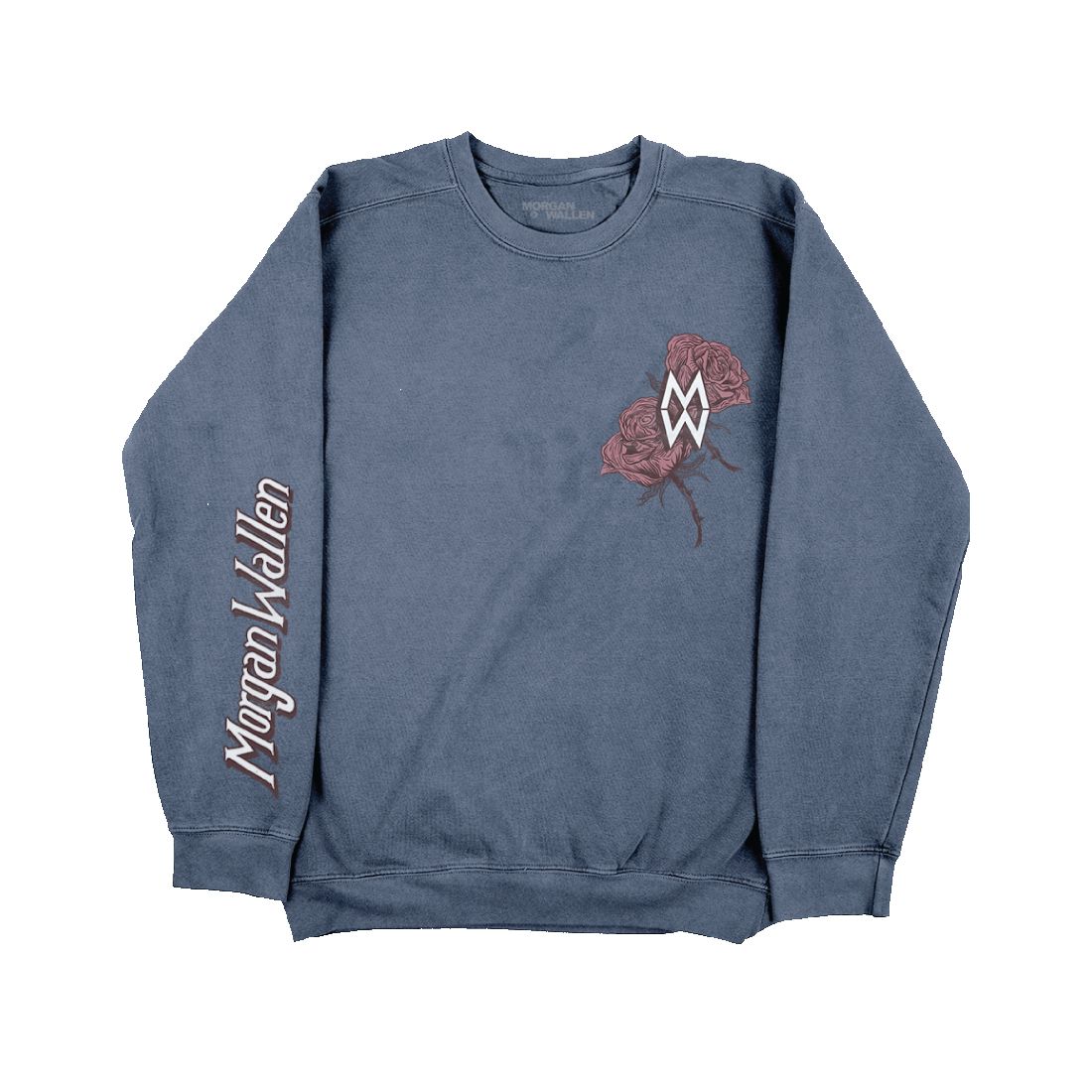 Thought You Should Know Navy Crewneck sold by Morgan Wallen product image thumbnail 2