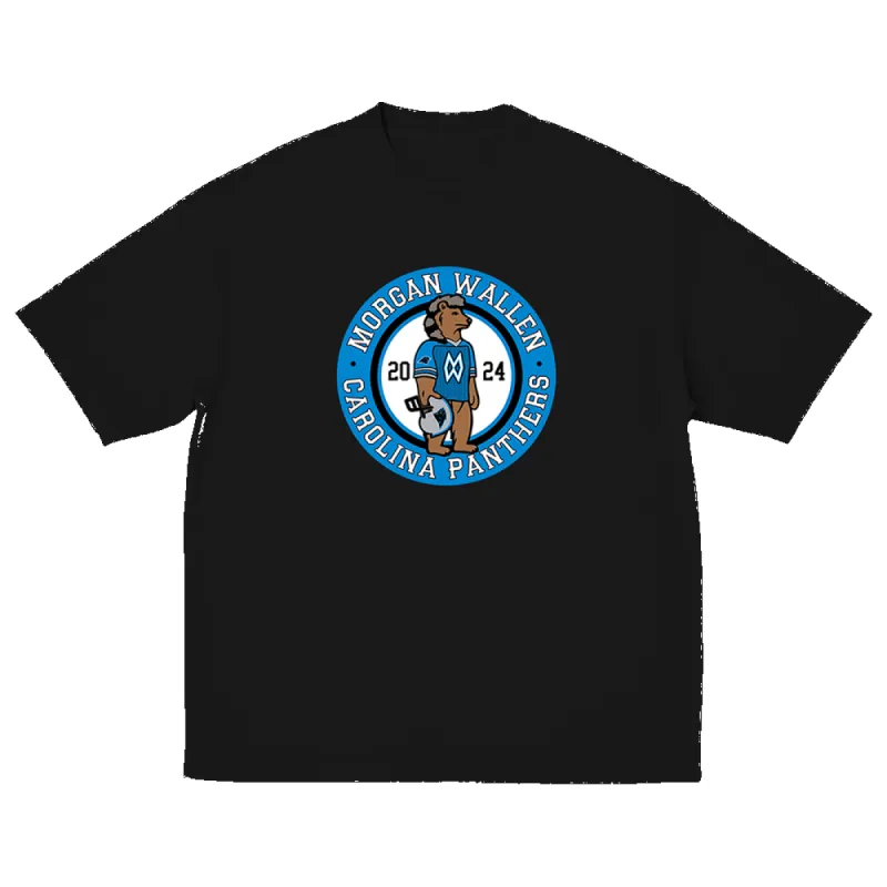 MW x Carolina Panthers T-Shirt sold by Morgan Wallen