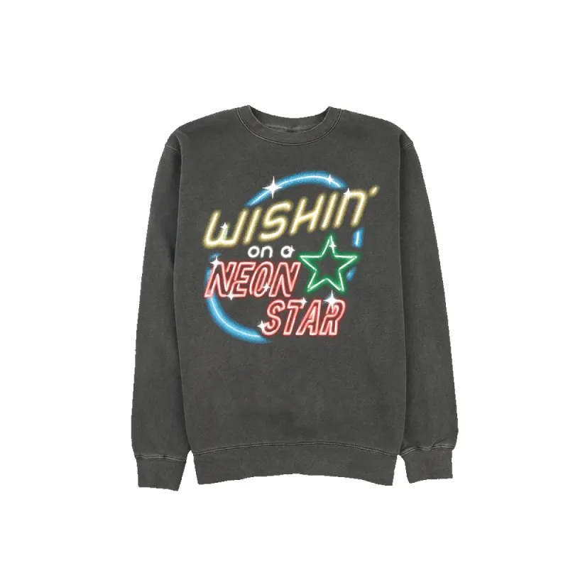 Wishin' On A Neon Star Crewneck sold by Morgan Wallen