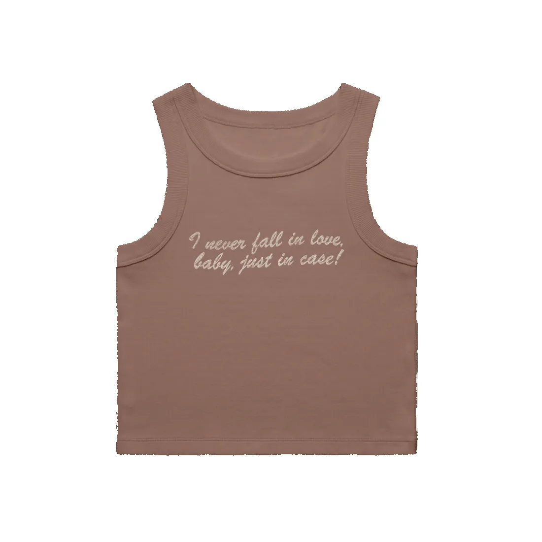 Just In Case Tank sold by Morgan Wallen