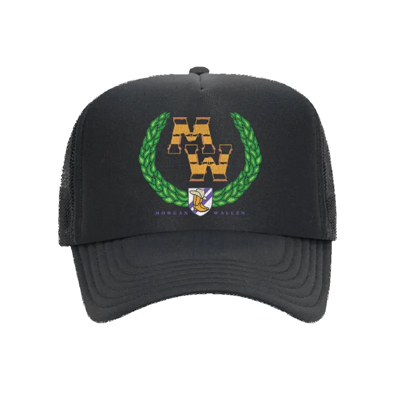 SOUND 42 LOGO TRUCKER CAP - BLACK | Parallel